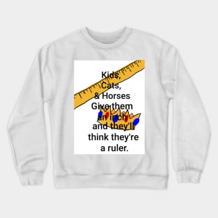 Rules and Rulers Crewneck Sweatshirt